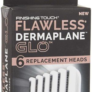 Finishing Touch Flawless Dermaplane Glo Facial Exfoliator Replacement Heads Only